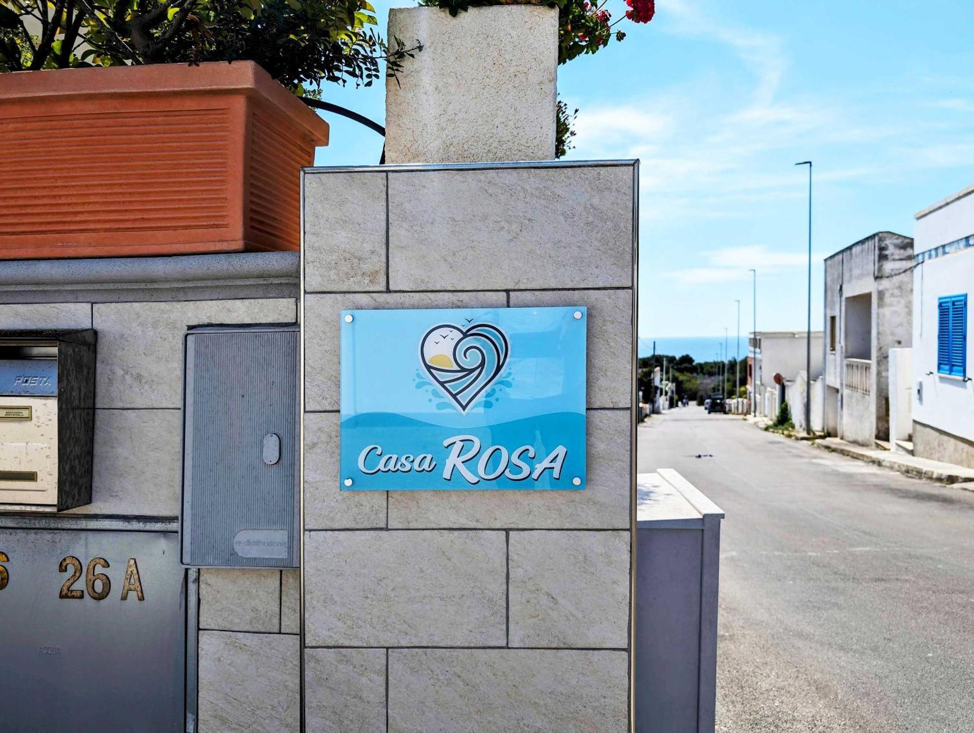 Oikia Vacanze S Cesarea Casa Rosa Su Santa Cesarea Terme Exterior foto